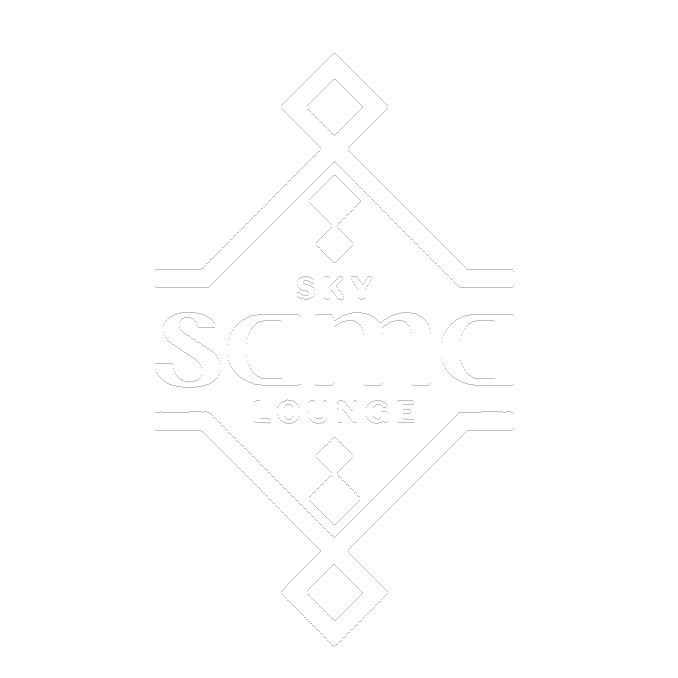 Sama Sky Lounge Logo Blanco